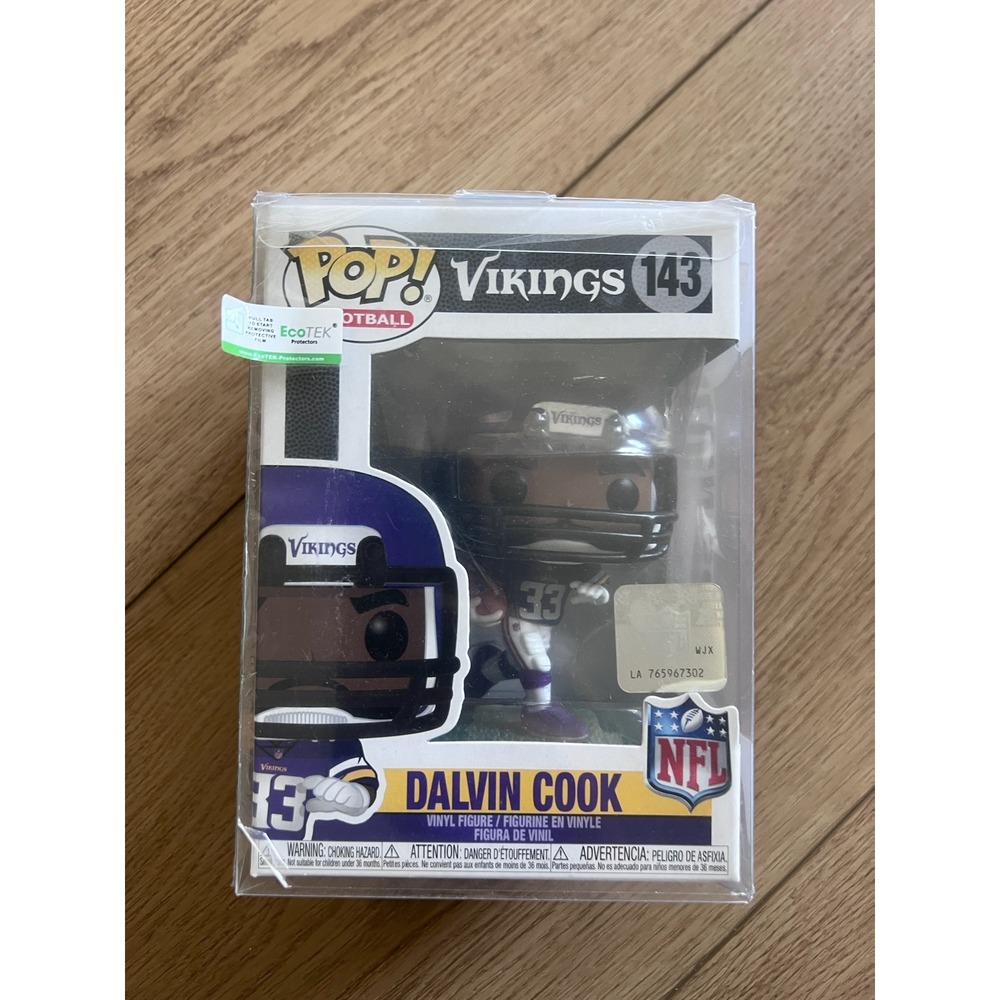 Funko Pop NFL Football Dalvin Cook 143 Minnesota Vikings Vinyl Figure
